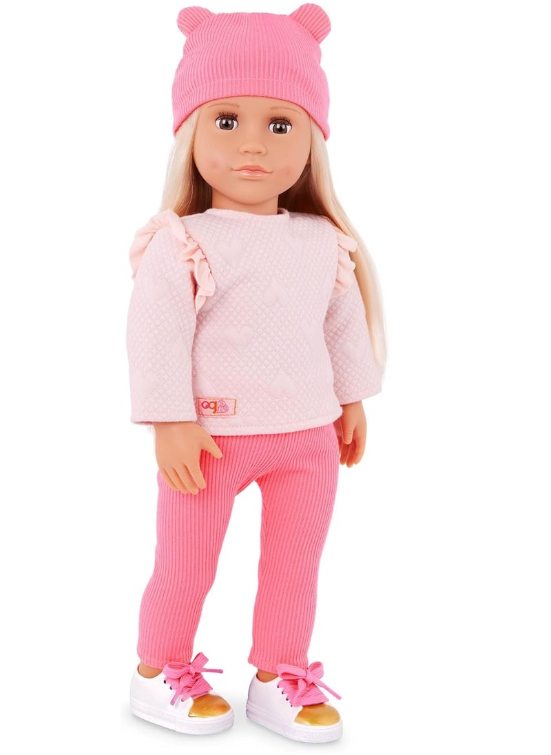 Our Generation Our Generation - Joyce Doll With Sweatsuit And Beanie Hat  - Image 1