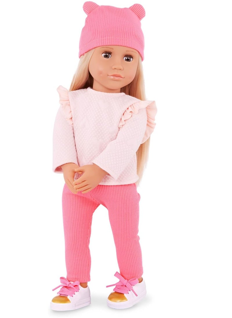Our Generation Our Generation - Joyce Doll With Sweatsuit And Beanie Hat  - Image 2