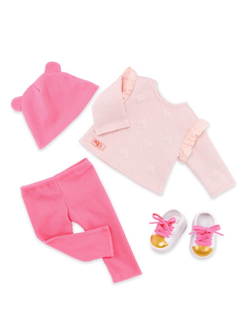 Our Generation Our Generation - Joyce Doll With Sweatsuit And Beanie Hat  - Image 4
