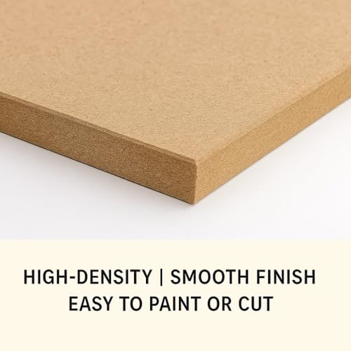 RK Trends 3 mm MDF Boards for DIY Art & Crafts,(Pack of 6Pcs) Wood MDF Sheets for Craft Work, Painting, Resin Art, Fluid Art, Decoupage, Mandala Art, Pyrography. (11 Inch X 2 Inch) - Image 4