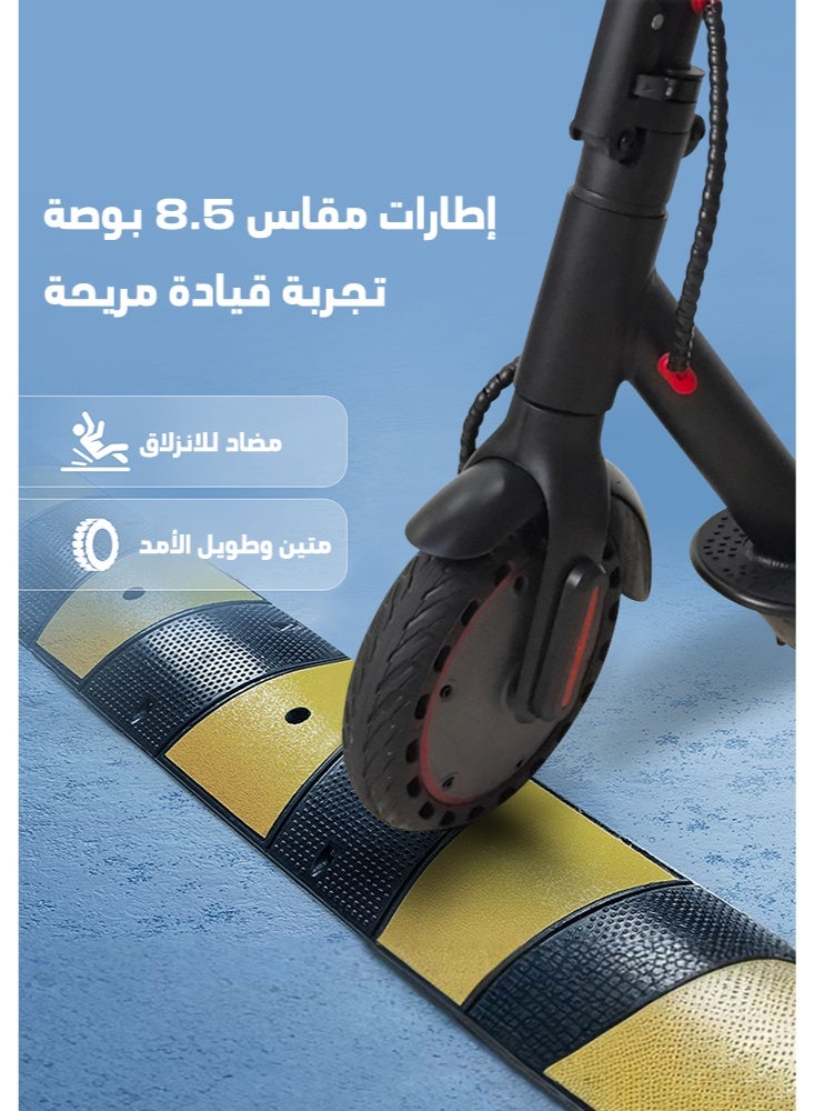 bolin Premium Electric Scooter Has A 350W Power Output, Arange Of 25 KM, A Speed Of 20-45 KM/H, And An App Function.Suitable For Adults And Teenagers, Has A Load Capacity Of 150 KG, Can Be Folded And Stored, And Has An LED Display, e-scooter,scooters,Electric Scooter for adult,black - Image 5