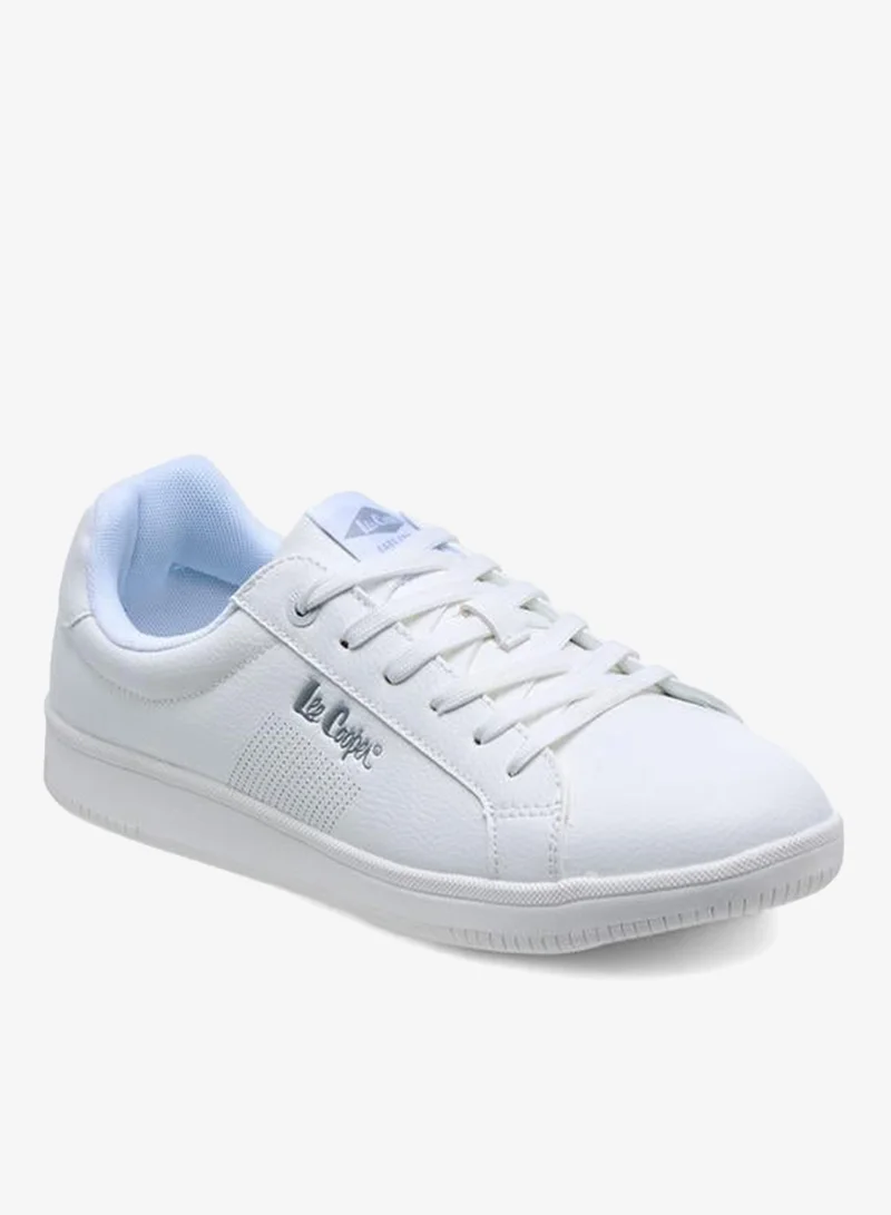 Lee Cooper WHITE Men'S Panelled Lace-Up Sneakers for Men | Best Price UAE