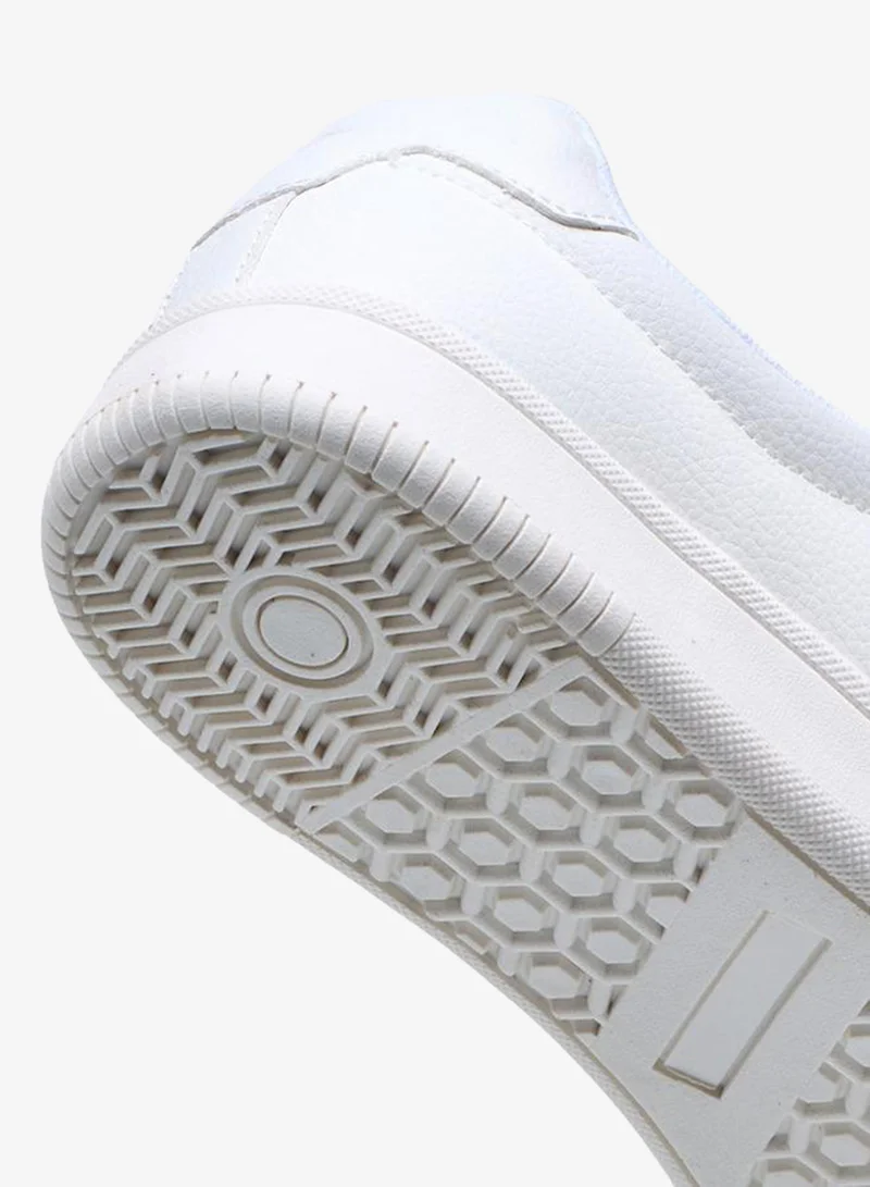 Lee Cooper WHITE Men'S Panelled Lace-Up Sneakers for Men | Best Price UAE