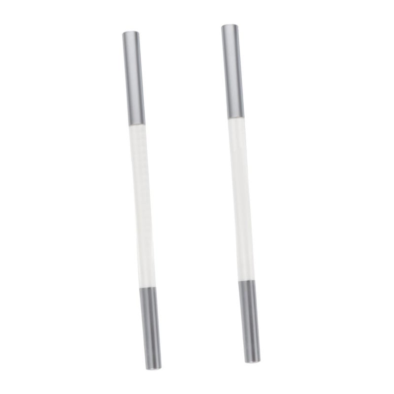 FRCOLOR 2Pcs Eyebrow Pencils with Dual Brow Brush Eyebrow Makeup Tool for Natural Look for Travel Outdoor Use for Makeup Lovers - Image 1
