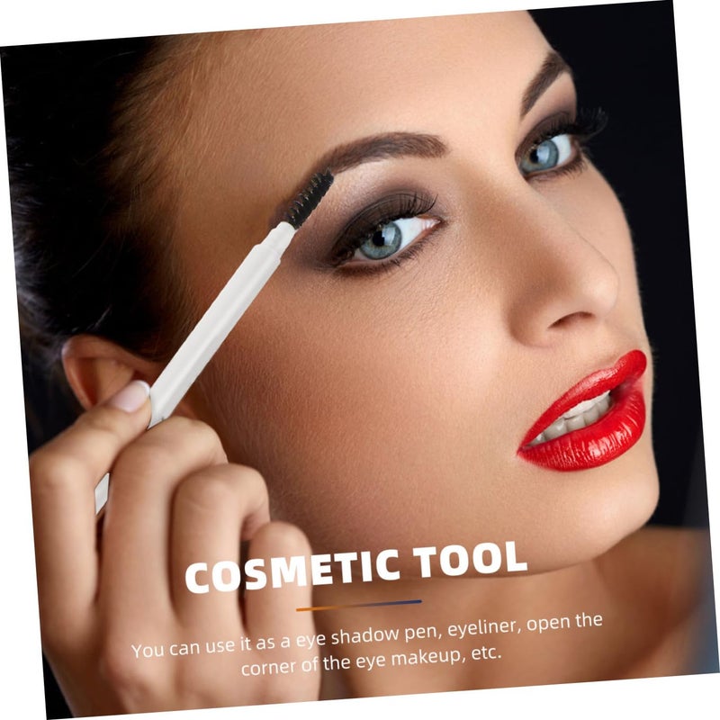 FRCOLOR 2Pcs Eyebrow Pencils with Dual Brow Brush Eyebrow Makeup Tool for Natural Look for Travel Outdoor Use for Makeup Lovers - Image 5