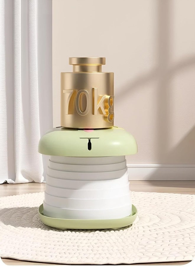 GNOLY مقعد تدريب الأطفال المحمول على استخدام النونية من GNOLY - مقعد قابل للطي مع كيس قابل للإزالة، مانع للتسرب | للأعمار من 3 إلى 8 سنوات - سهل التنظيف مع أكياس يمكن التخلص منها (قطعة واحدة) - Image 2