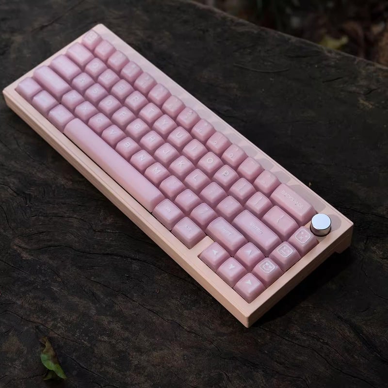 Sumgsn 142 Keys Doubleshot Pink Jade Keycaps SA Profile Keycap Set Fit for 61/64/87/104/108 Cherry Mx Switches Mechanical Keyboard - Image 4