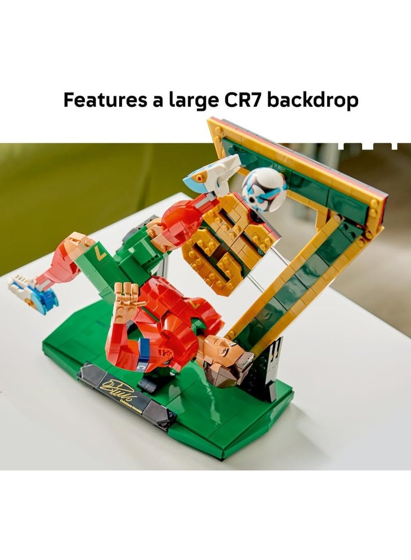 Lego 43016 Special Edition Cristiano Ronaldo Soccer Legend- 3D Figure Display Model Kit - DIY Kids' Room Decor - Gift for 12+ Year Old Boys, Girls & Adult Sports Fans - Image 3