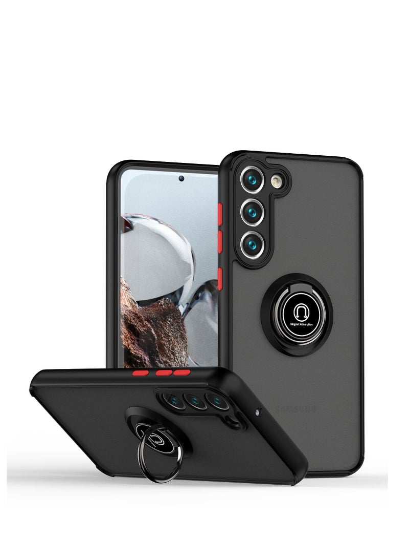 GULFLINK Back Cover Phone Protection Case for Samsung S23 Black/red - Image 1