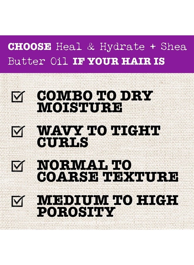 MAUI MOISTURE شامبو الشفاء والترطيب + زبدة الشيا لإصلاح وترطيب الشعر المجعد بإحكام مع زيوت جوز الهند والمكاديميا، نباتي، خالي من السيليكون والبارابين والكبريتات، 13 أونصة سائلة - Image 4