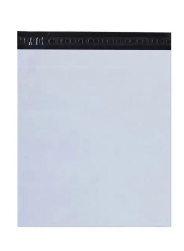 Generic 100pcs White Express Bags Waterproof Envelope Storage Mailing Bags Self-Seal Adhesive Seal Pouch Plastic Courier Bag Plastic Pouch Packaging  - Image 5