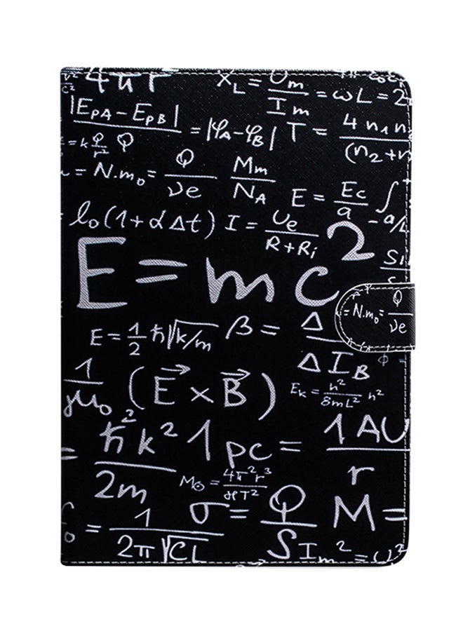 Loquat Formula Pattern Horizontal Flip Case Cover With Card Slots For Apple iPad Mini 2019/4/3/2/1 Multicolour - Image 1