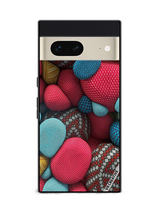 VR CREATIVE Protective Case Cover For Google Pixel 7 Design Multicolour - Image 1