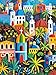 Cross & Glory Cross Glory Vivid Vistas of Mexico 1000 Piece Jigsaw Puzzle for Adults Vibrant Folk Art Puzzle Best New Mexican City Puzzle EcoFriendly Challenging - Image 2