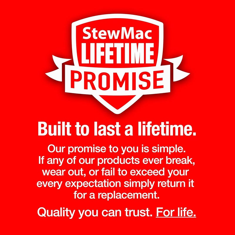 StewMac Understring Radius Gauges, Set of 9, Standard Width for Guitar Setup, for 6-String Guitars and Most 4-String Basses - Image 5