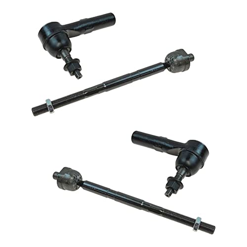 TRQ مجموعة قضبان التوجيه الأمامية TRQ متوافقة مع جيب كوماندر 2006-2010 وجيب جراند شيروكي 2005-2010 - Image 1