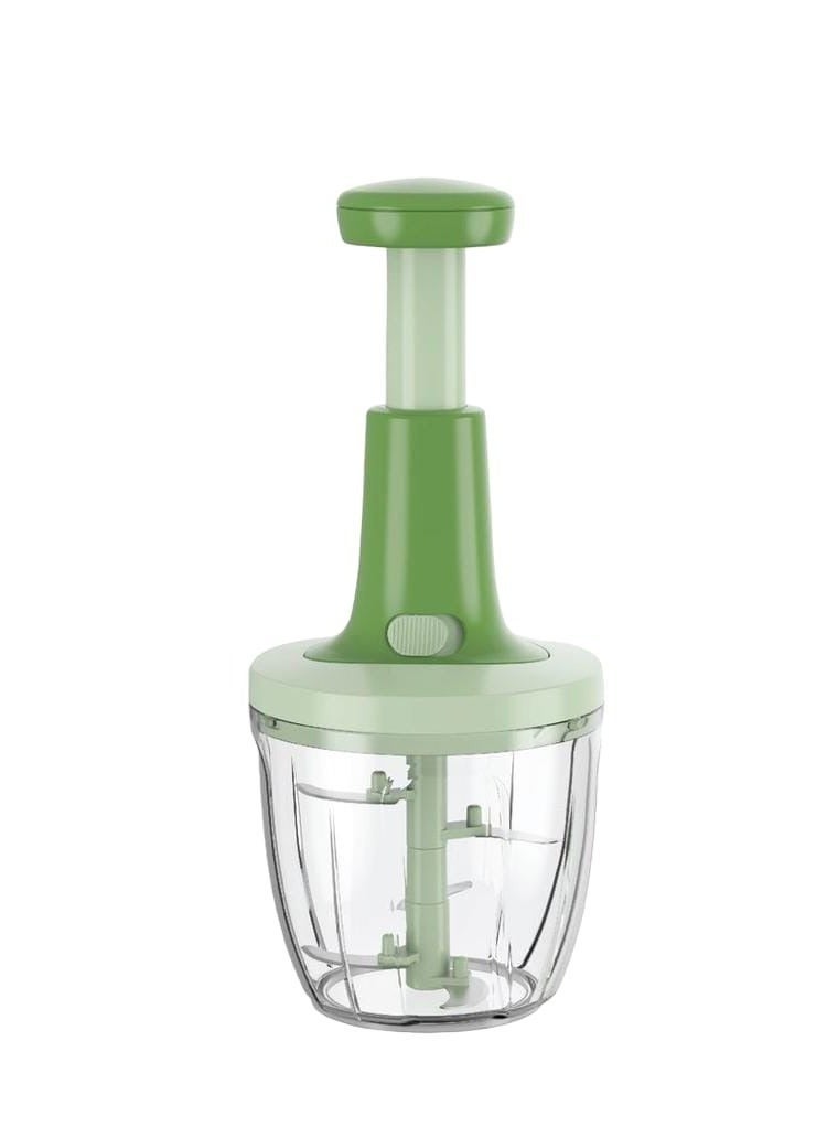DLC Manual Food Chopper Hand Chopper Vegetable Cutter Multifunctional Household Food Processor 900 Ml - Image 2