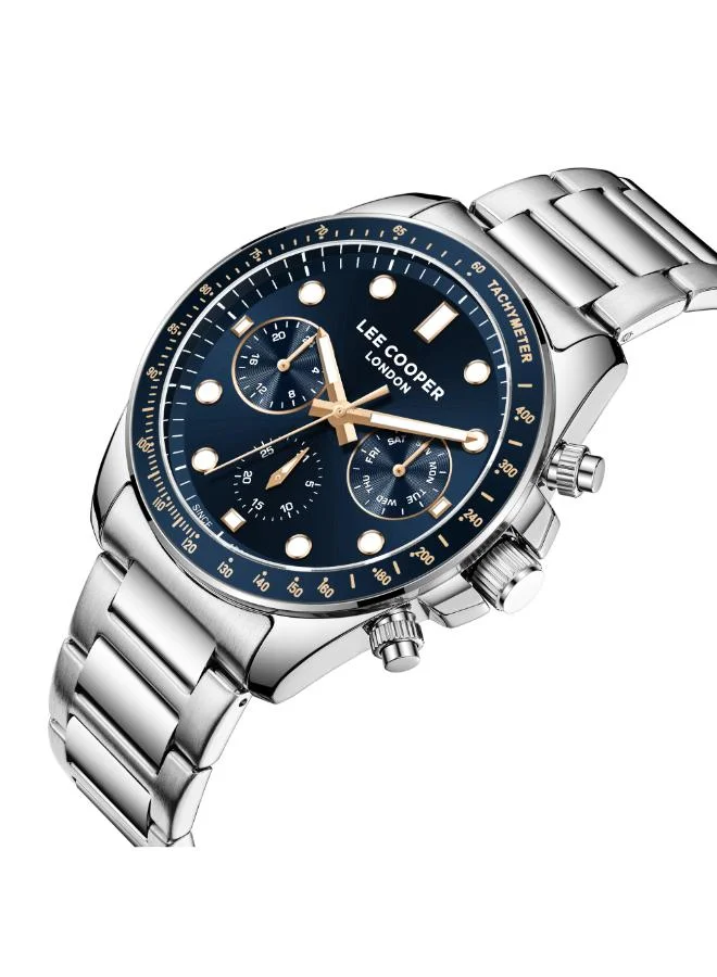Lee Cooper Men's Metal Multi Function Watch LC08215.360 - 42 mm
