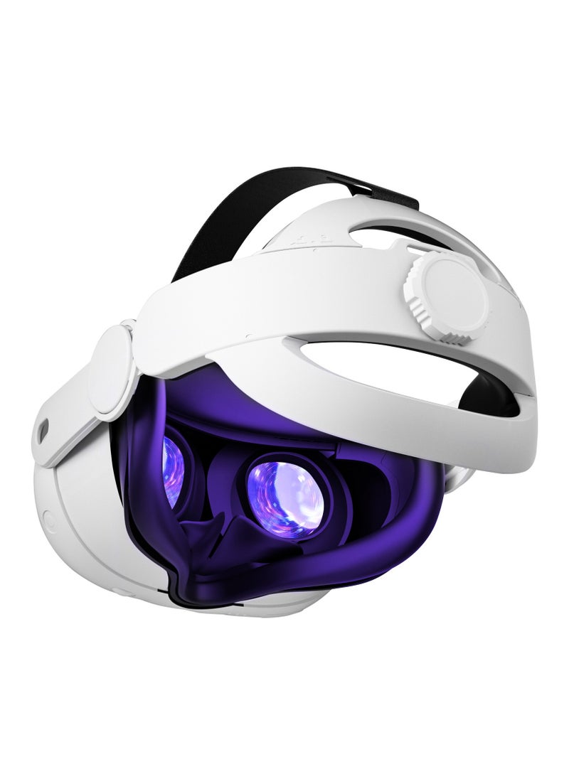 Generic Head Strap for Meta Oculus Quest 3s/3/2,3 in 1 Adjustable Headband,Enhanced Comfort Gaming Immersion VR Accessories Fit for Carrying Case  - Image 1