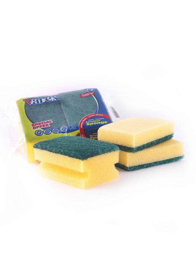 Varex Varex Special Offer kitchen Sponge Nail Saver, Flat 3 Piece 