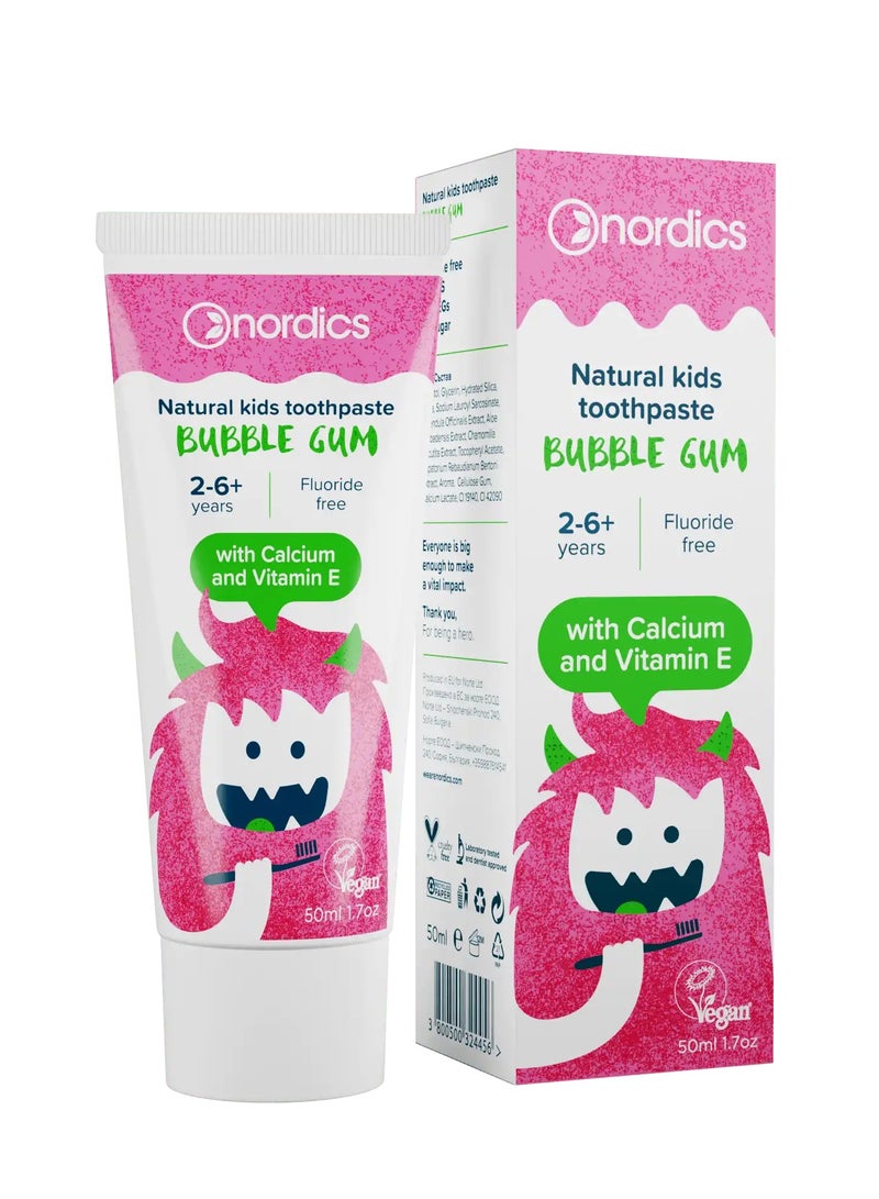 NORDICS Kids toothpaste Bubble gum