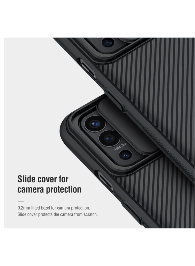 Nillkin CamShield Series Cover Case Designed For OnePlus 9R - Black - Image 2
