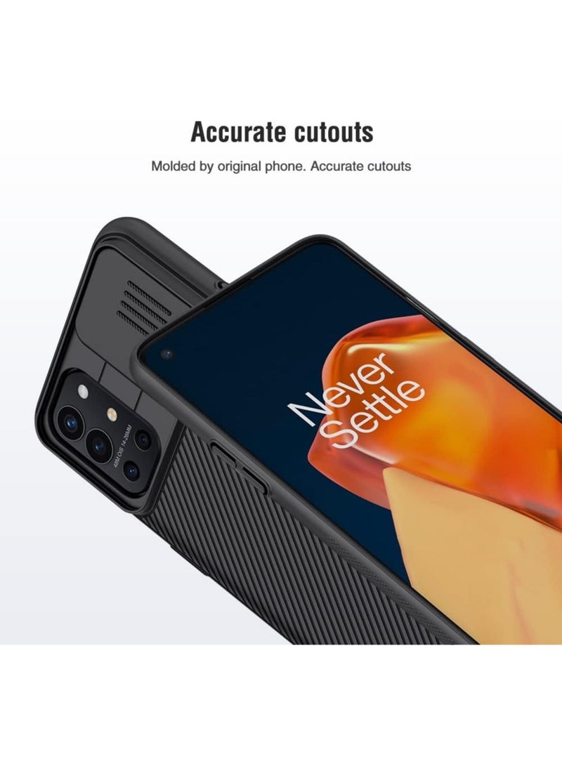 Nillkin CamShield Series Cover Case Designed For OnePlus 9R - Black - Image 5