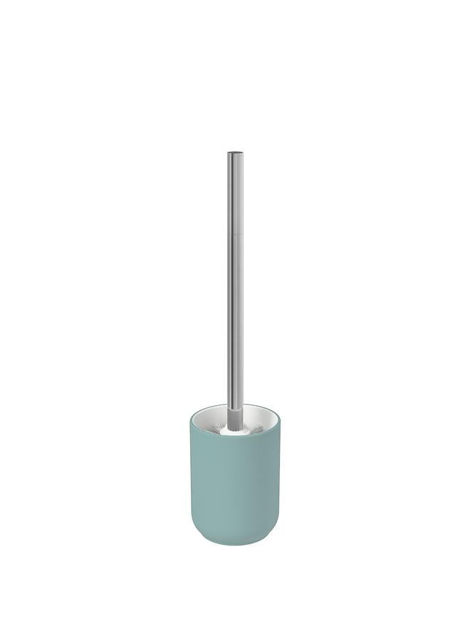 erorex Toilet Brush, Light Grey-Turquoise - Image 1