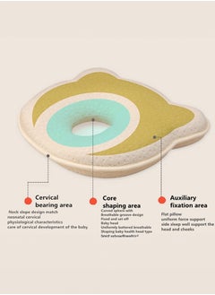 Hidetex Hidetex Baby Pillow - Preventing Flat Head Syndrome (Plagiocephaly) for Your Newborn Baby，Made of Memory Foam Head- Shaping Pillow and Neck Support (0-12 Months)  - Image 5
