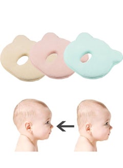 Hidetex Hidetex Baby Pillow - Preventing Flat Head Syndrome (Plagiocephaly) for Your Newborn Baby，Made of Memory Foam Head- Shaping Pillow and Neck Support (0-12 Months)  - Image 2