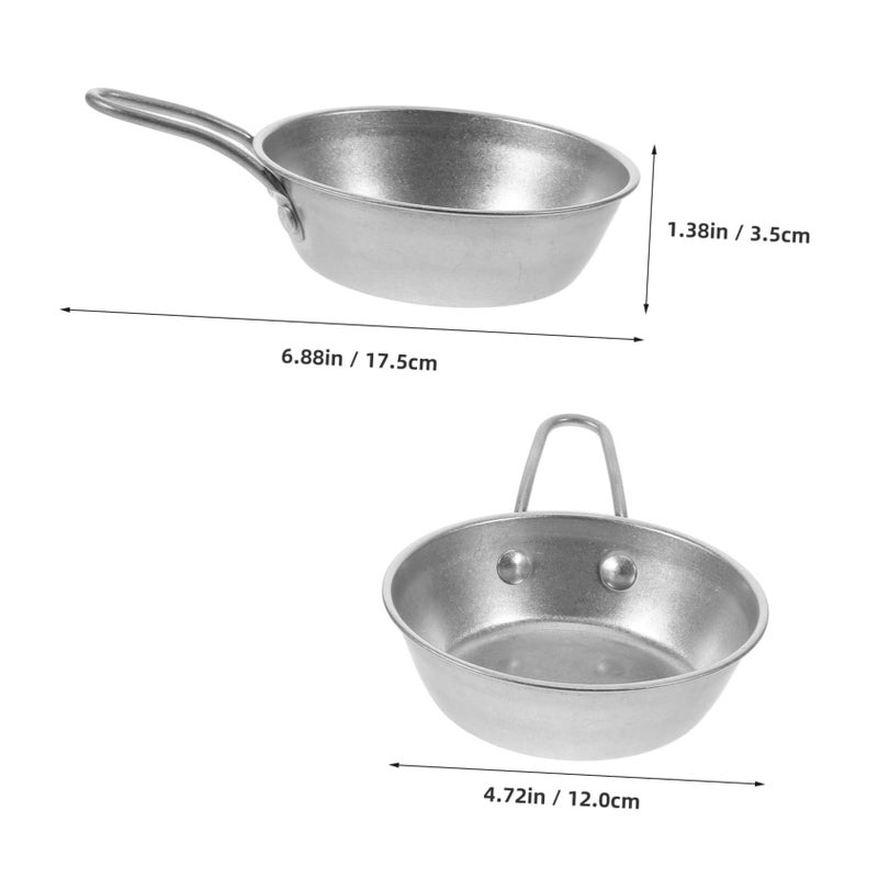 Stainless Steel Camping Bowl with Handles Lightweight Outdoor Cookware for Picnics Backpacking - Image 3