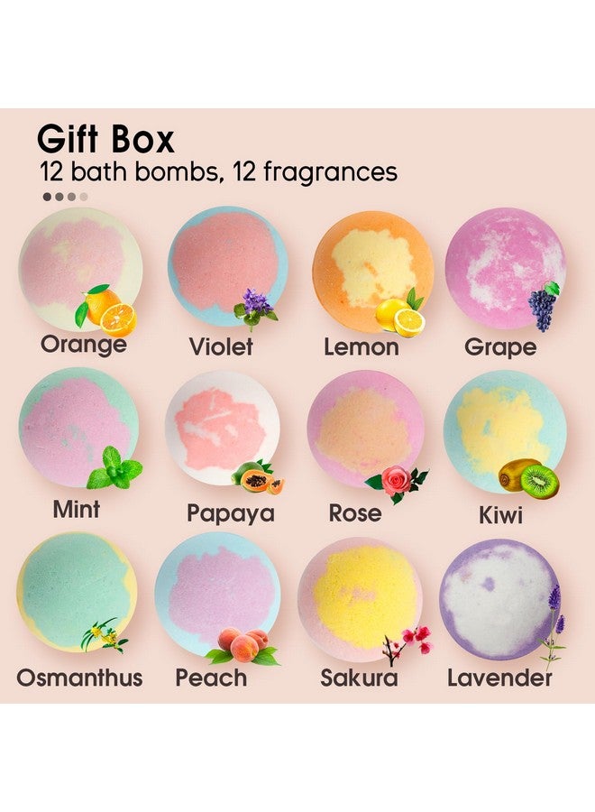 iHave Bath Bombs For Kids And Women, 12 Natural Handmade Bath Bomb Gift Set, Bubble Bath Bombs - Perfect Self Care Relaxing Spa Gifts For Women - Image 2