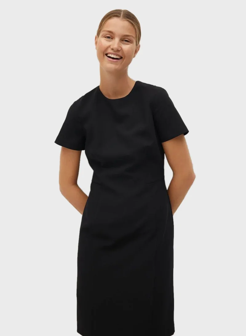 MANGO Classic Knit Dress