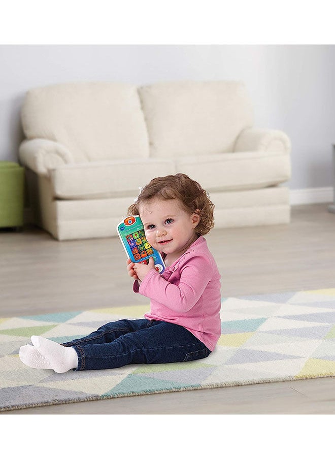 vtech Swipe And Discover Phone Play Phone For Baby Girls And Boys Interactive Toy With Lights And Sounds  - Image 3