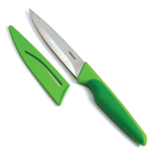Norpro Grip-EZ 2-Piece 3.5 Paring and 5-Inch Tomato/Utility Knife Set, One Size, Multicolored (1218) - Image 2