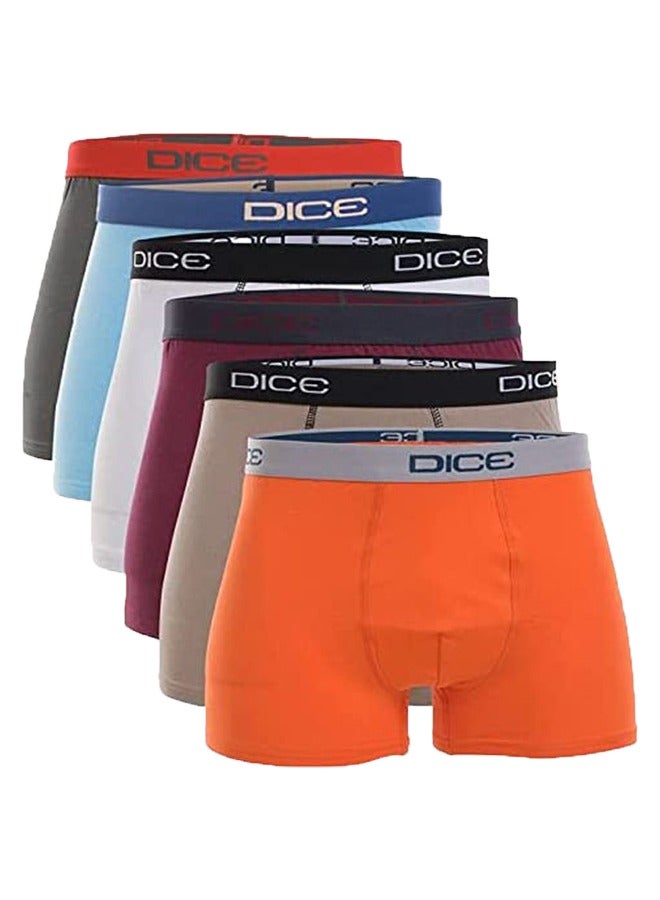 دايس بوكسر ساده الوان 6 قطع - Image 2