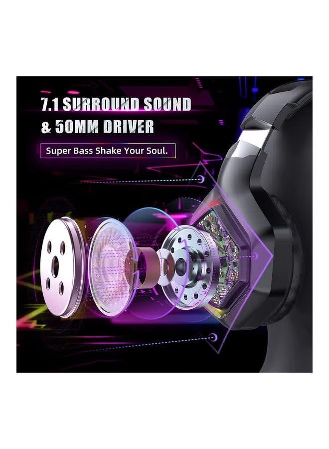 onikuma K10 Pro Wired Stereo Gaming Headset With Microphone - Image 2