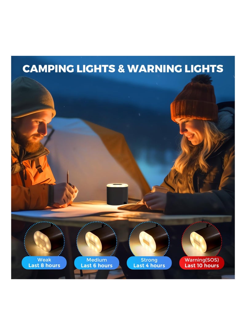 Mini Portable Electric Air Pump for Inflatables with Camping Light, 3600mAh USB Rechargeable Battery, Ideal for Pool Floats, Mattresses, Swimming Rings, and Vacuum Bags (Includes 8 Nozzles) - Image 4