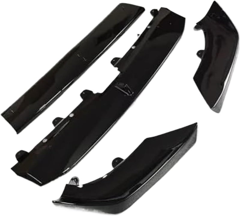 Wivplex 4-Piece Front Bumper Splitter for BMW X3 X4 - Image 1