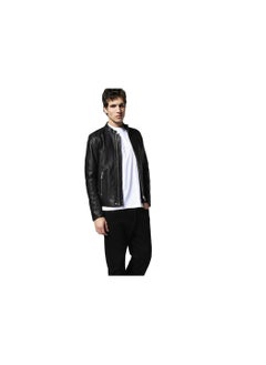 Generic TOP LEATHER (C24) from Collar Premium Leather Jacket Men - Vintage Style Everyday Wear Real Lambskin Mens Leather Jacket  - Image 1