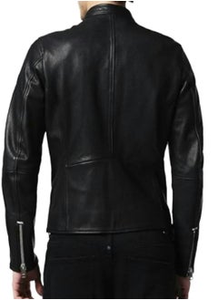 Generic TOP LEATHER (C24) from Collar Premium Leather Jacket Men - Vintage Style Everyday Wear Real Lambskin Mens Leather Jacket  - Image 4