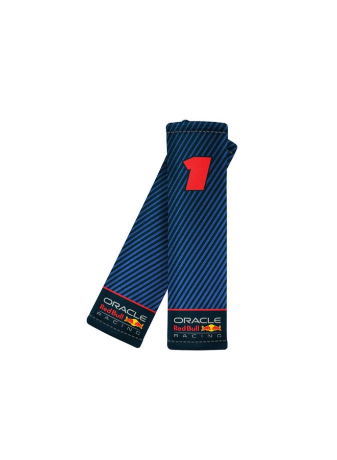 Red Bull MV1 Oracle Racing Steering Wheel Cover and Shoulder Pad Set Multicolour 38 x 5 x 38 cm RBSWCK002MVBR  - Image 3