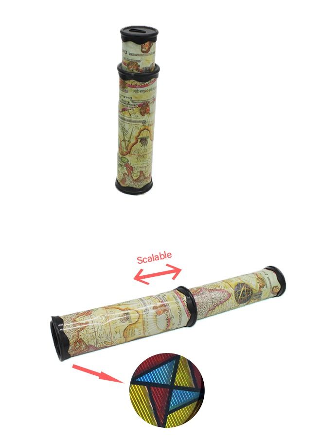 NIBEMINENT Classic World Kaleidoscope Magic Toys for Kids Children Education - Image 4