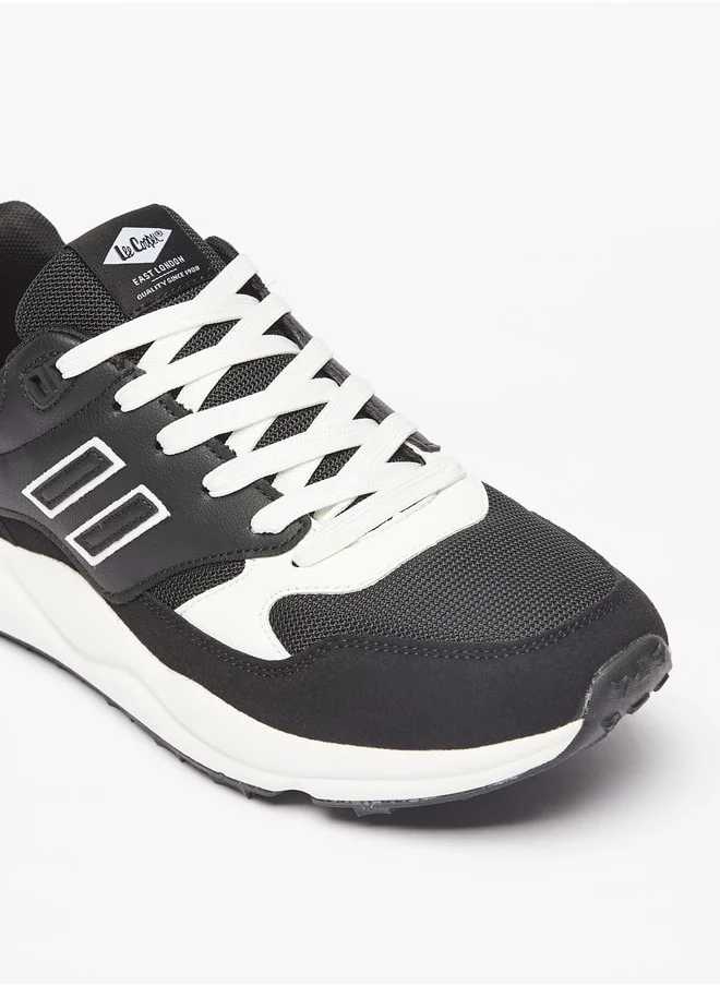 لي كوبر Men's Lace-Up Low Ankle Sneakers
