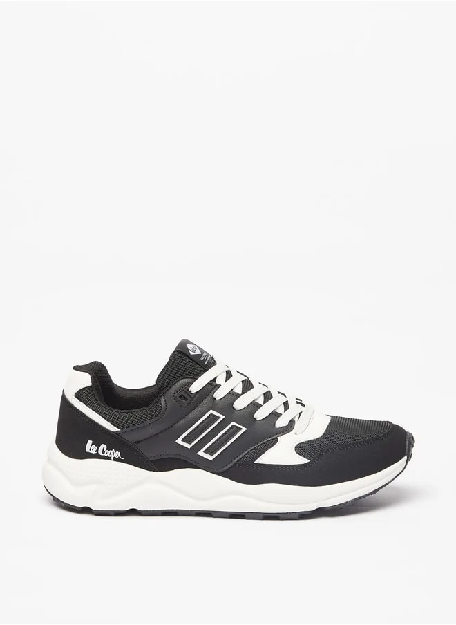 لي كوبر Men's Lace-Up Low Ankle Sneakers