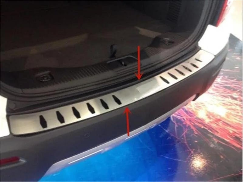 Vuzmode Stainless Steel Rear Bumper Protector for Chevrolet TRAX - Image 4