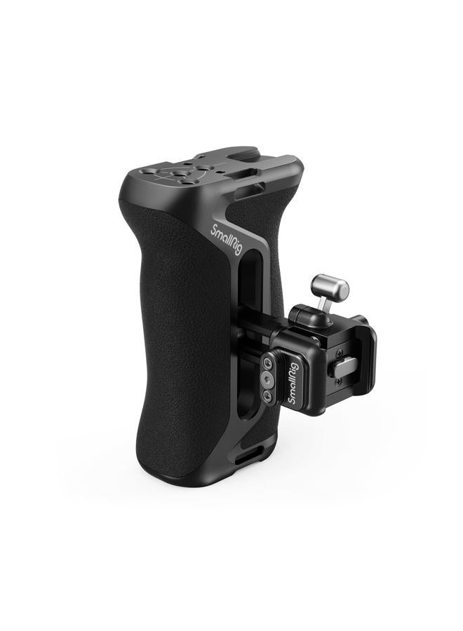 SmallRig Snap-On NATO Side Handle, Quick Lock Design, Up/Down Adjustable, Built-in Cold Shoe Mount, 1/4''-20 Thread Hole, Wrist Strap Hole - 4017 - Image 1