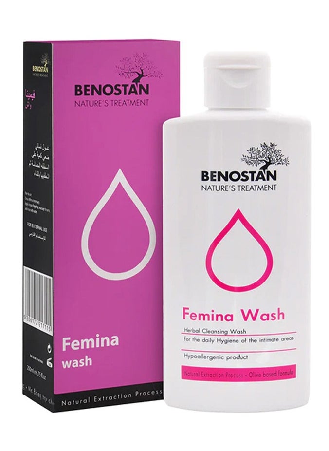 Femina Wash 200ml - pzsku/ZEBDC8E88280400FEA97DZ/45/_/1736258676/7f3ccd94-cf29-4735-a904-1a32f7d7e28f