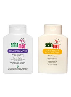 Sebamed Sebamed Hair Repair Shampoo 200ml And Conditioner 200ml  - Image 1