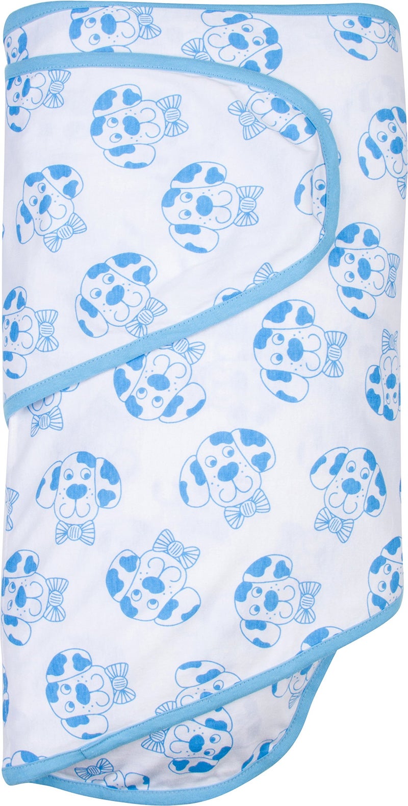 ميراكل بلانكيت Swaddle Wrap - Boy, Girl, or Neutral Receiving Baby Blanket - Soft, Wearable Sleep Sack Essential for Newborns and Infants (Bowtie Dog) - Image 4